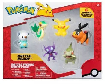 Pokémon Battle Ready Mini Figure 6-pak