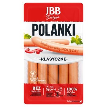 JBB Bałdyga Polanki klasyczne Kiełbasa wieprzowa 225 g