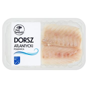 Carrefour Targ Świeżości Dorsz atlantycki polędwica