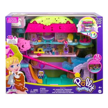 Polly Pocket™ Przygody zwierzątek - Zestaw Domek na drzewie