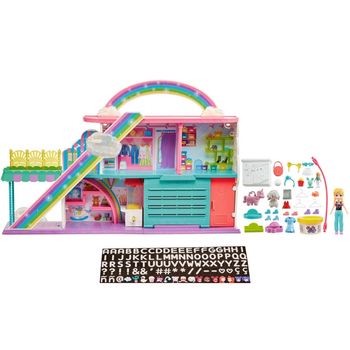 Polly Pocket™  Zestaw Tęczowe Centrum Handlowe