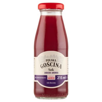 Polska gościna Sok jabłko aronia 215 ml