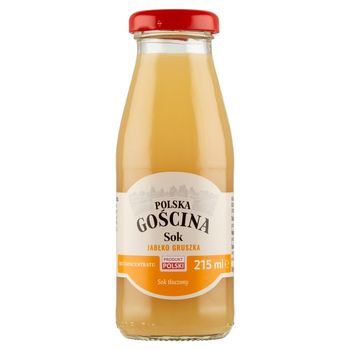 Polska gościna Sok jabłko gruszka 215 ml