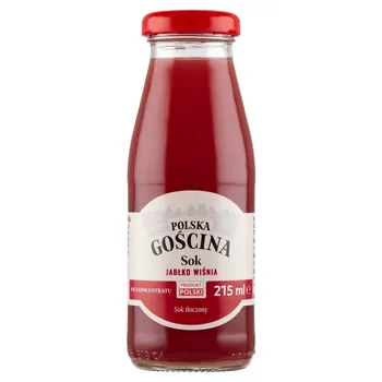 Polska gościna Sok jabłko wiśnia 215 ml