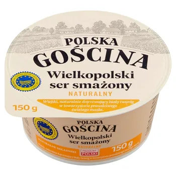 Polska Gościna Wielkopolski ser smażony naturalny 150 g