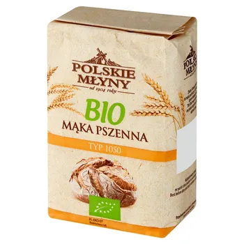 Polskie Młyny Bio mąka pszenna typ 1050 1 kg