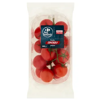 Carrefour Targ Świeżości Pomidor cherry gałązka 500 g