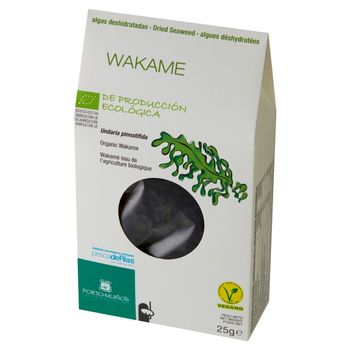 Porto-Muiños Algi morskie suszone wakame bio 25 g