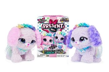 Present Pets Tęczowa Wróżka interaktywny piesek