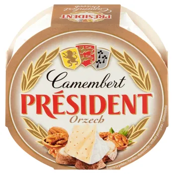 Président Ser Camembert orzech 120 g