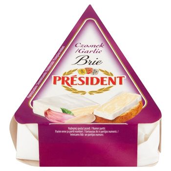 Président Ser Brie czosnek 125 g
