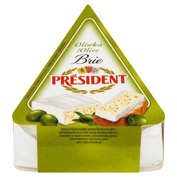 Président Ser Brie oliwka 125 g