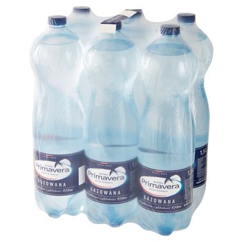 Primavera Woda źródlana gazowana 6 x 1,5 l