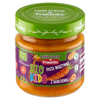 Primavika Bio Kids Pasta warzywna z marchewką 160 g