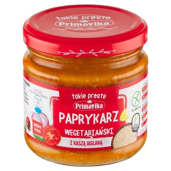 Primavika Paprykarz wegetariański z kaszą jaglaną 160 g