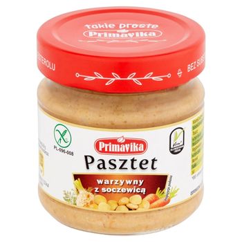 Primavika Pasztet warzywny z soczewicą 160 g