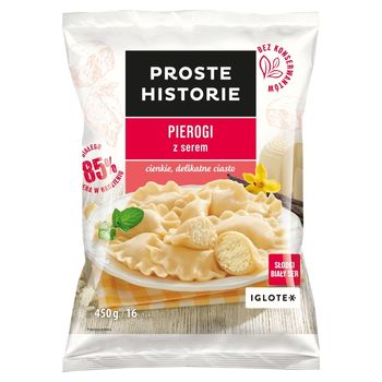 Proste Historie Pierogi z serem 450 g (16 sztuk)