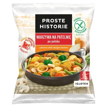 Proste Historie Warzywa na patelnię po polsku 450 g