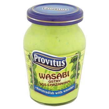 Provitus Wasabi Ostry sos chrzanowy 170 g