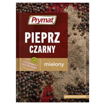 Prymat Pieprz czarny mielony 20 g