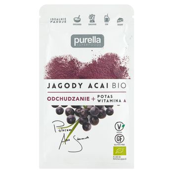 Purella Superfoods Jagody acai bio 21 g