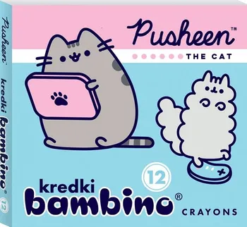 Pusheen the Cat Kredki 12 kolorów w pudełku kartonowym