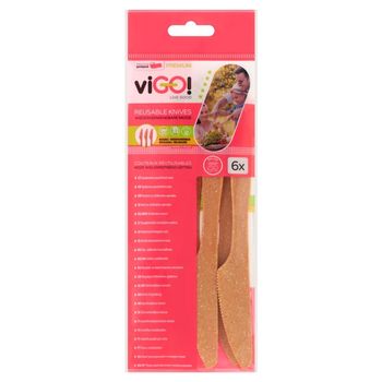 Quickpack viGO! Premium Noże wielokrotnego użytku 6 sztuk