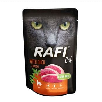 Dolina Noteci Rafi Cat Adult Kaczka bez zbóż 100g
