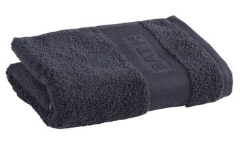 Ręcznik Tex Bath Bawełna Gładki Ciemnoszary 50x90