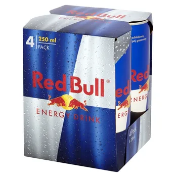 Red Bull Napój energetyczny 4 x 250 ml