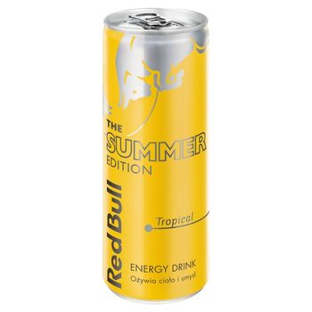 Red Bull Napój energetyczny owoce tropikalne 250 ml