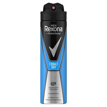 Rexona Men Cobalt Dry Antyperspirant w sprayu dla mężczyzn 150 ml