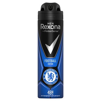 Rexona Men Football Edition Chelsea Antyperspirant w sprayu dla mężczyzn 150 ml
