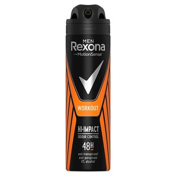 Rexona Men Workout Antyperspirant w sprayu dla mężczyzn 150 ml