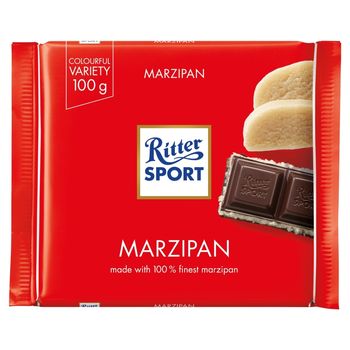 Ritter Sport Czekolada deserowa z nadzieniem marcepanowym 100 g