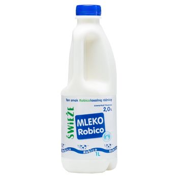 Robico Świeże mleko 2,0% 1 l
