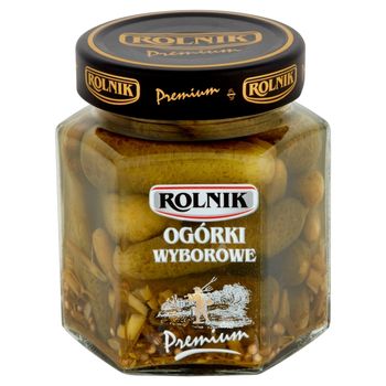 Rolnik Premium Ogórki wyborowe 295 g