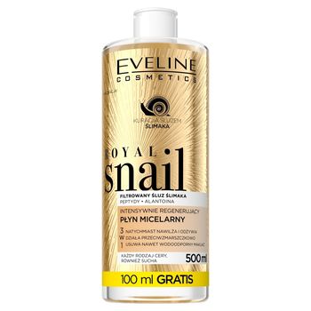 Royal Snail Intensywnie regenerujący płyn micelarny 3w1