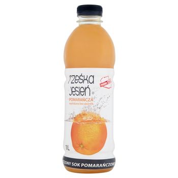 Rześka Jesień Tłoczony sok pomarańczowy 1 l