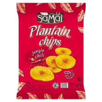 Samai Chipsy z zielonych bananów z chili 75 g