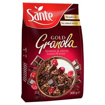 Sante Gold Granola brownie & wiśnie 300 g