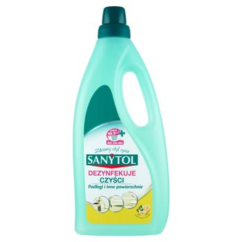 Sanytol Płyn dezynfekujący i czyszczący podłogi i inne powierzchnie zapach cytryny i liści oliwy 1 l