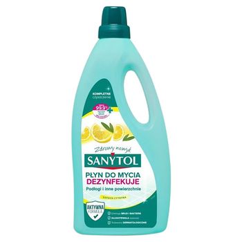 Sanytol Płyn do mycia zapach cytryna 1 l