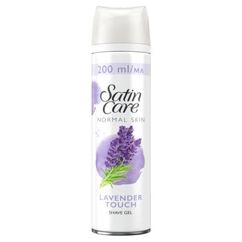 Satin Care Lavender Touch Żel do golenia do skóry normalnej 200 ml