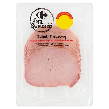 Carrefour Targ Świeżości Schab pieczony 80 g