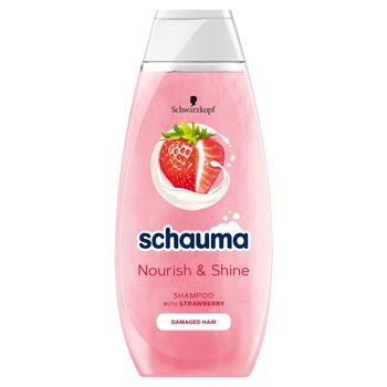 Schauma Nourish & Shine Szampon do włosów zniszczonych 400 ml