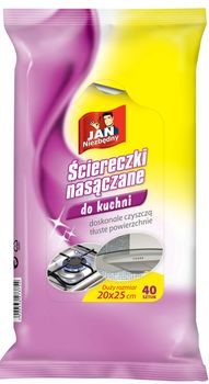 Ściereczki Nasączane do Kuchni JAN NIEZBĘDNY 40 szt.