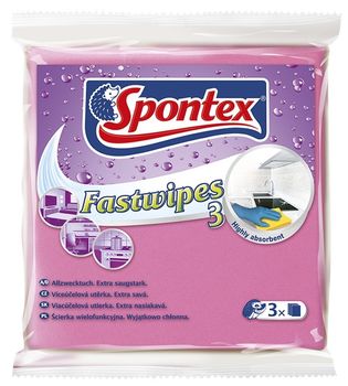 Ściereczki Uniwersalne Spontex Fastwipes 3 sztuki