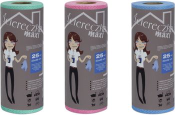 Ściereczki na Rolce Maxi 25 sztuk (mix)