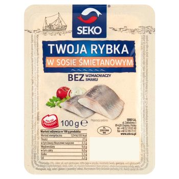 Seko Twoja rybka w sosie śmietanowym 100 g 